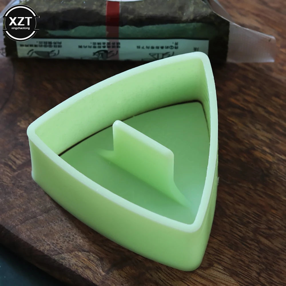 1pc Triangular Plastic Diy Sushi Rice Ball Maker