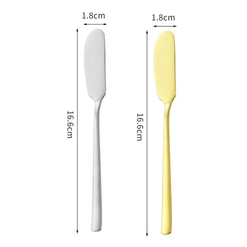 4/1pcs Butter Knifes Stainless Steel Cheese Cutter Knifes