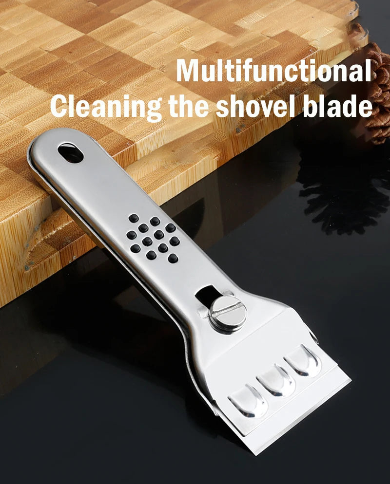 Stainless Steel Cleaning Scraper Blade Glass Ceramic Tile