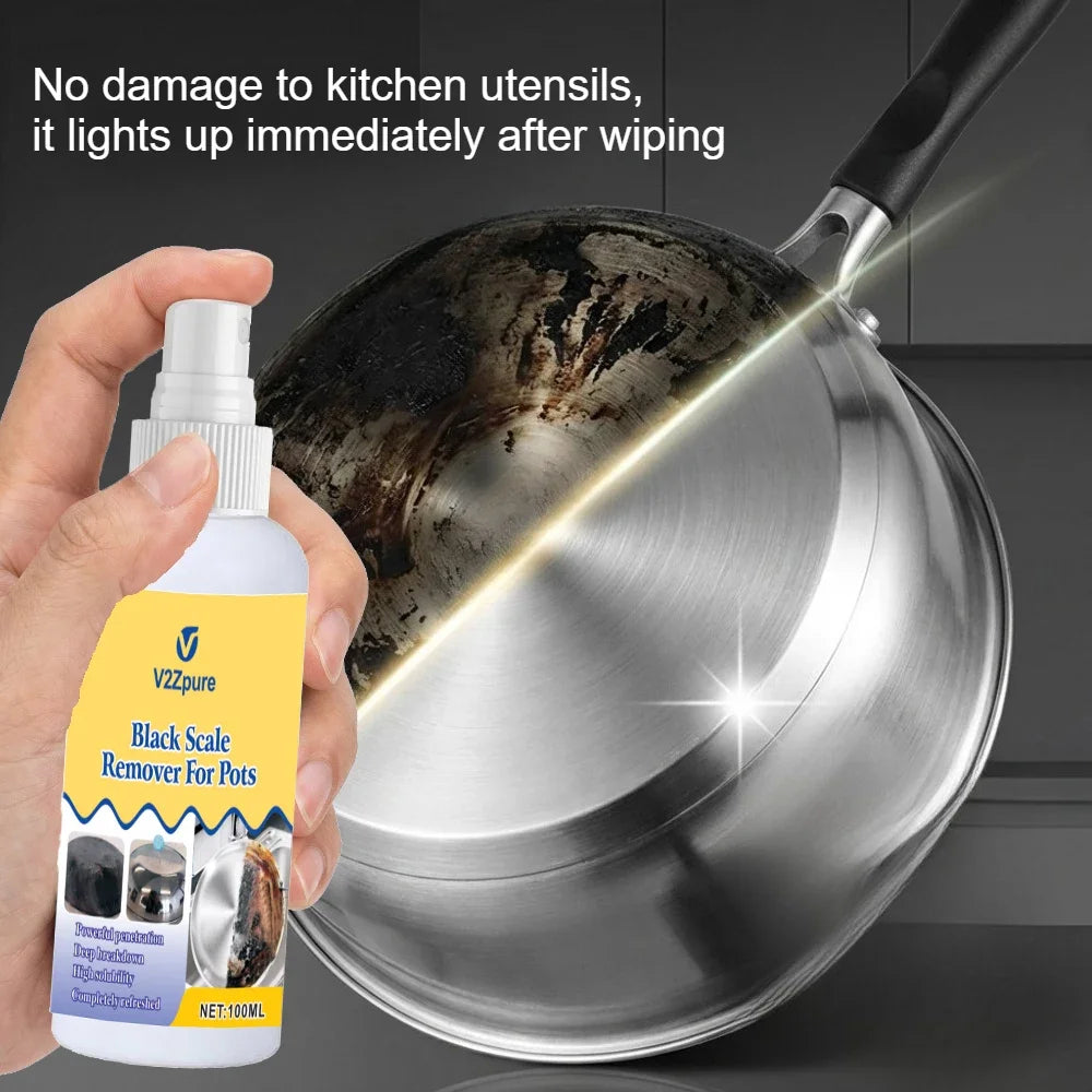 Blackening Scale Remover Polishing Pan Bottom Cleaning Agent