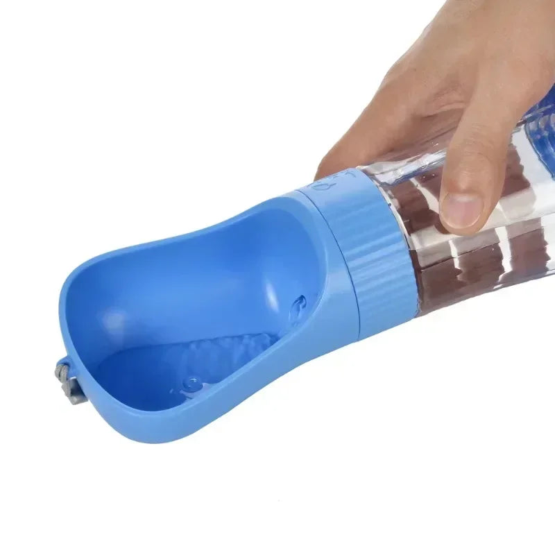 320ml Dog Water Bottle Food Container Travel In
