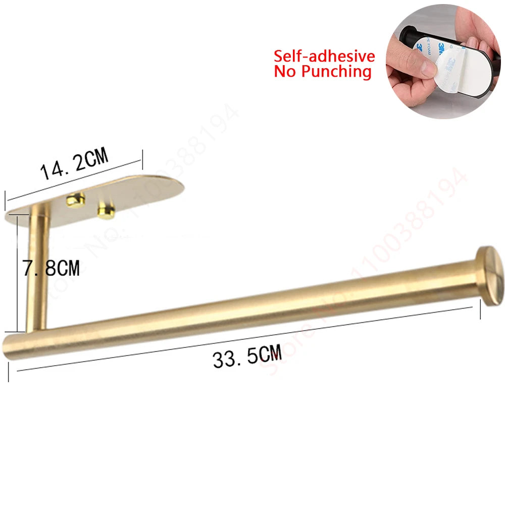 Hanging Paper Roll Towel Holder Bathroom Toilet Storage