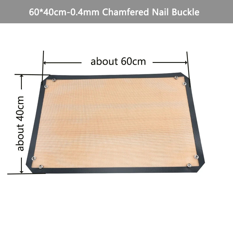 1pc Silicone Baking Mat Button Non-Stick Reusable Heat