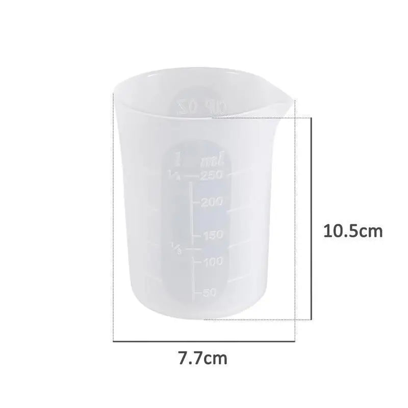 Silicone Stir Bar Mix Cup Mold Epoxy Resin