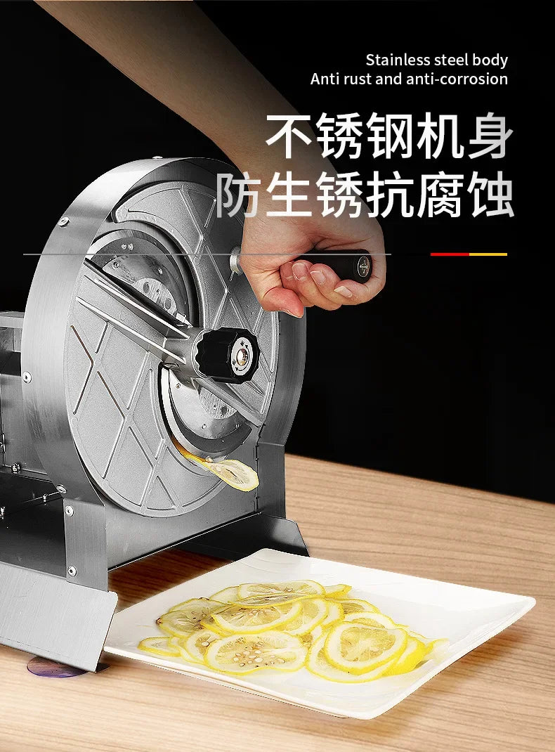 Stainless Steel Commercial Slicer Lemon Slice Potato Fruit
