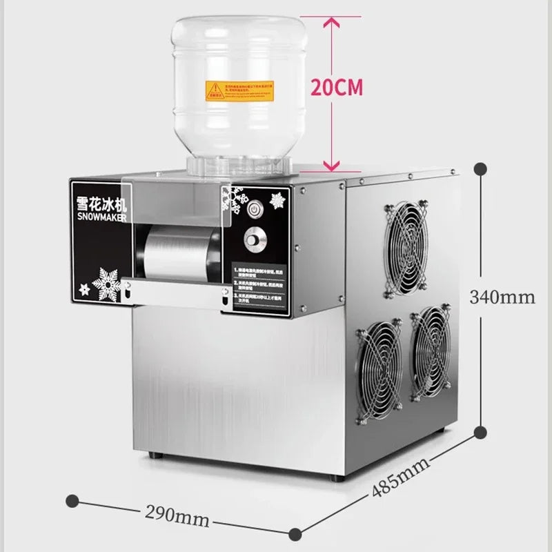 Mini Snow Ice Maker Shaver Machine Europe Snowflake