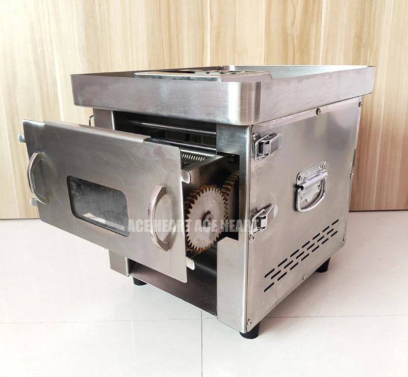 850w Fresh Meat Slicer Cube Cutter Machine Meat
