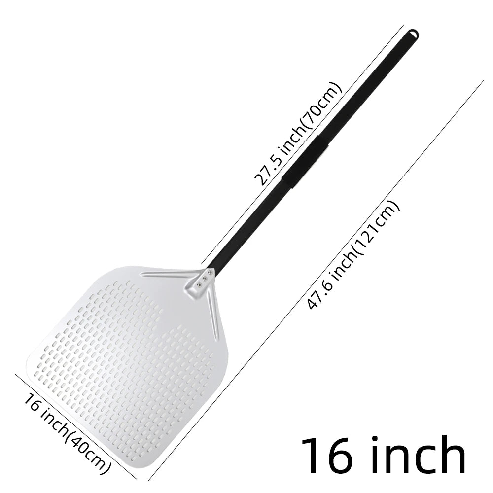 15 16 Inch Big Pizza Peel Perforated Shovel
