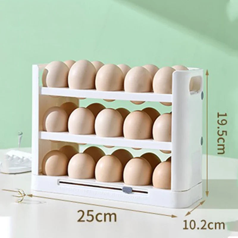 Egg Holder Refrigerator Detachable Egg Storage Organizer