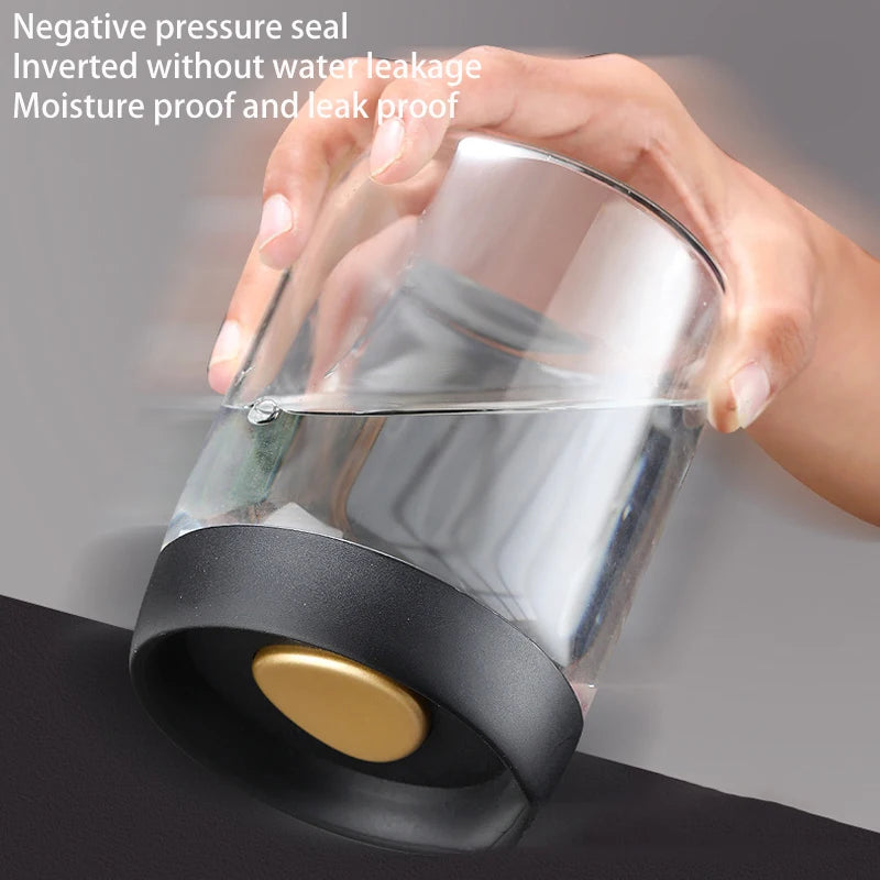 Vacuum Sealed Tank Coffee Bean Glass Sealed Jar