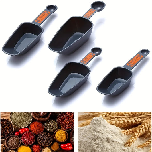 Four-Piece Measuring Spoon Is Perfect Measuring Both Wet