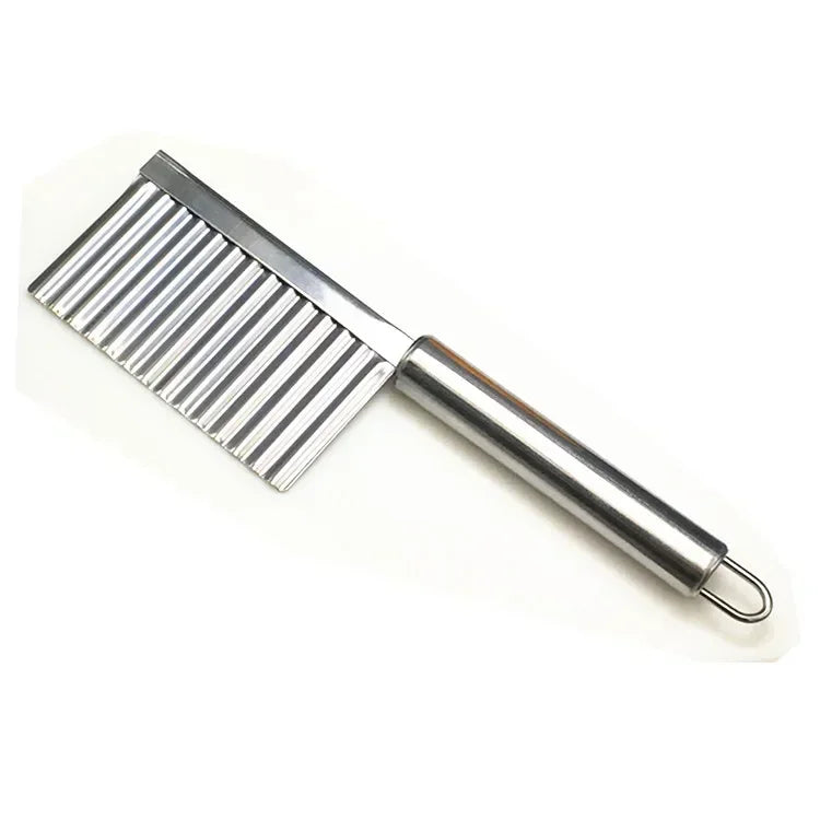 Stainless Steel Wave Potato Slicer Vegetable Cutter Potato