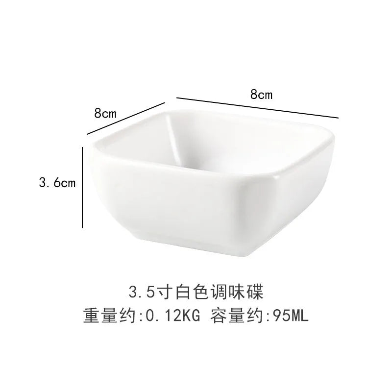 Ceramic Dipping Bowls Soy Sauce Dish Dip Bowls