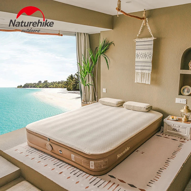 Naturehike 30cm Double Air Bed Outdoor Inflatable Mat