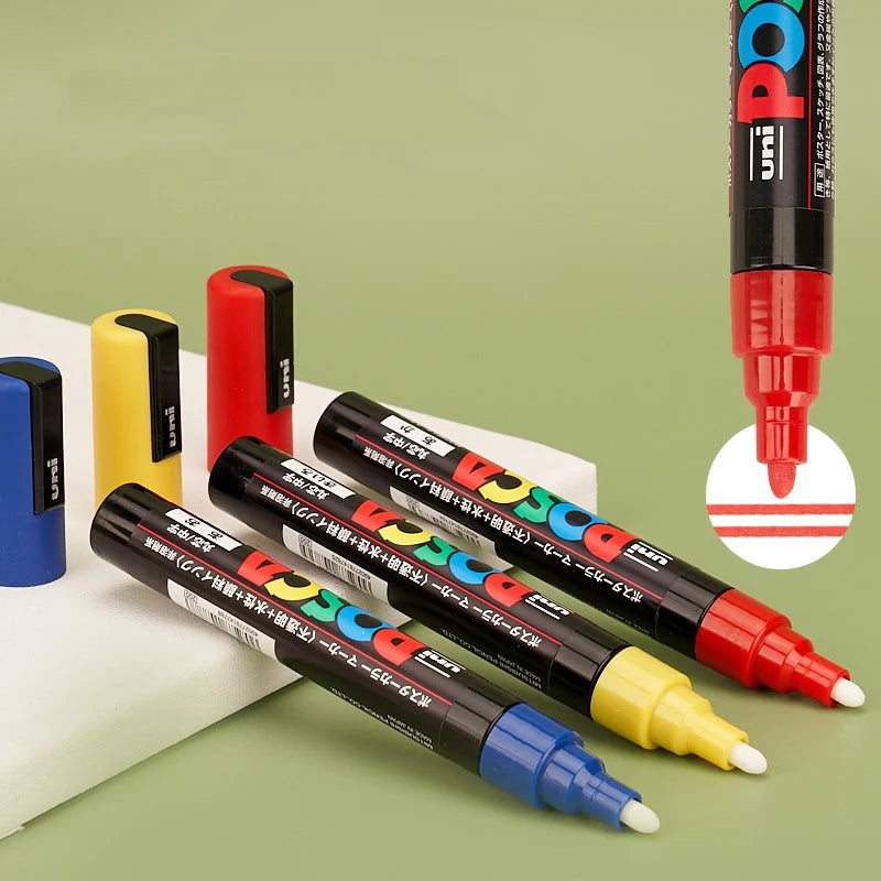 Uni Posca Full Marker Pen Storage Bag Pc-1m