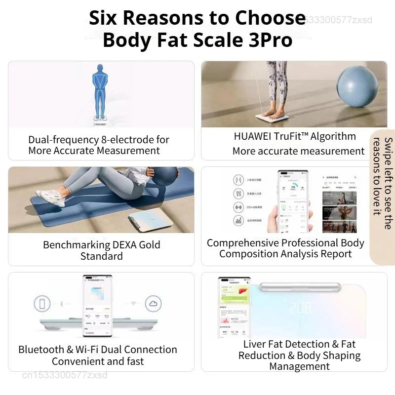 Huawei Body Fat Scale Pro Wifi Bluetooth Precision