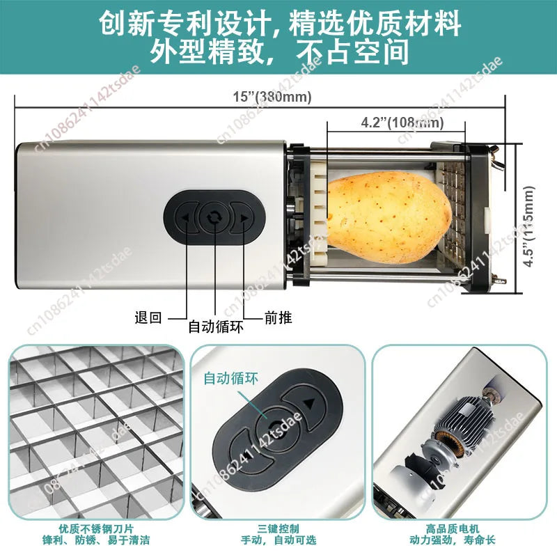 Electric French Fries Machine Multi-Functional Electric
