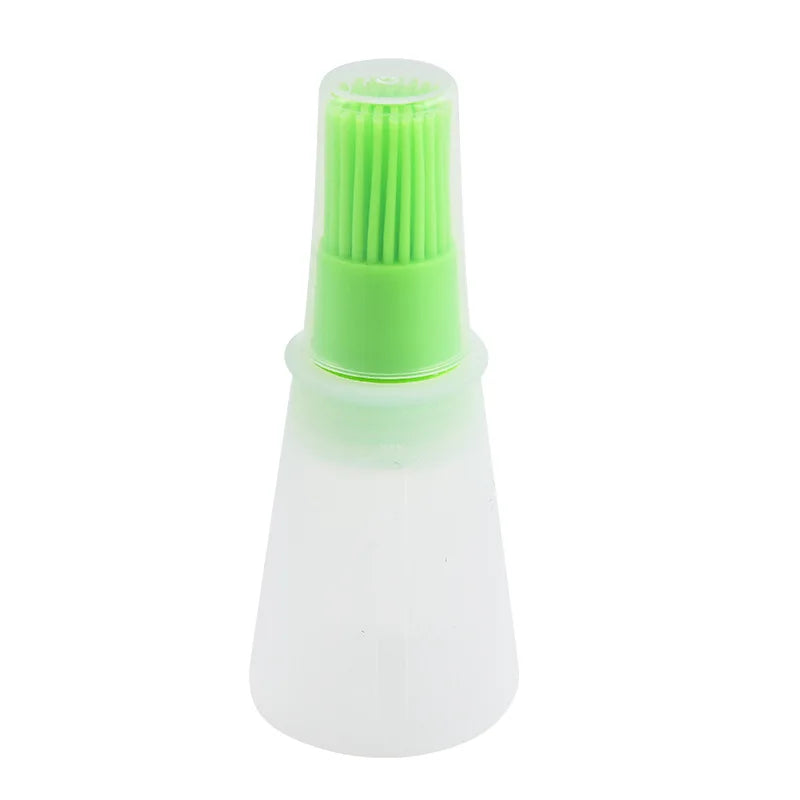 Barbecue Oil Brush Silicone Bbq Honey Oil Bottle