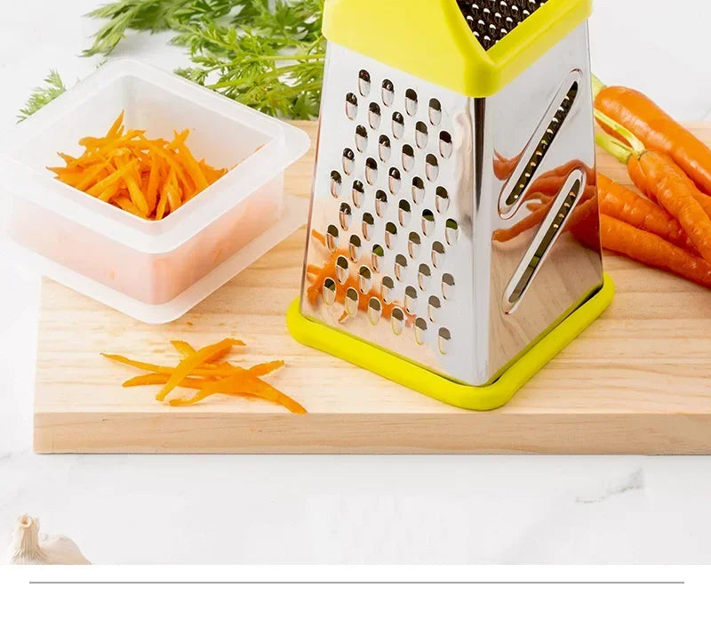 Multipurpose Grater Vegetable Slicer Four-Side Box Grater