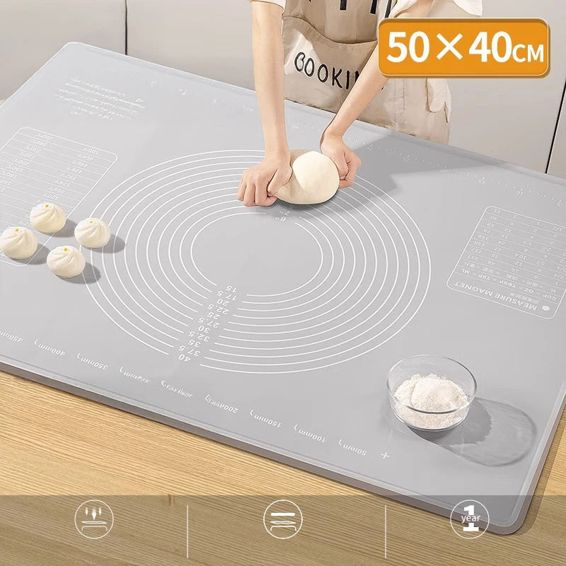 Pastry Board Extra Thick Non-Slip Silicone Baking Mat