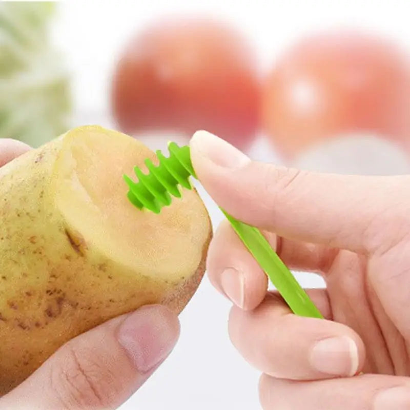 1pc Plastic Rotate Potato Slicer Twisted Potato Cucumber