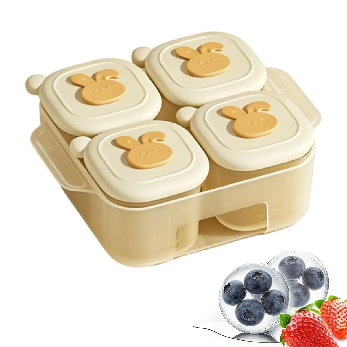 Baby Food Storage Containers Freezer Trays Food Storage