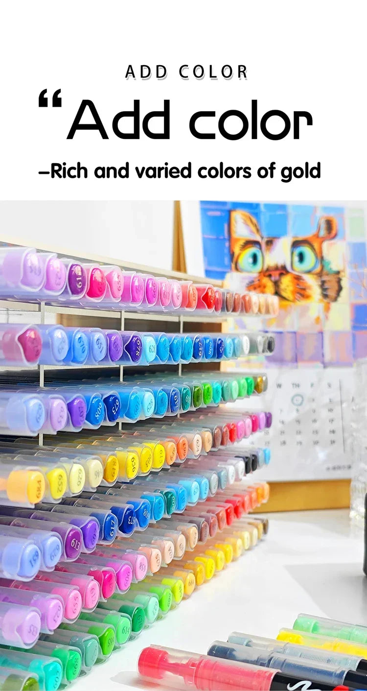 12-120 Colors Acrylic Paint Pens Markers Brush Tip