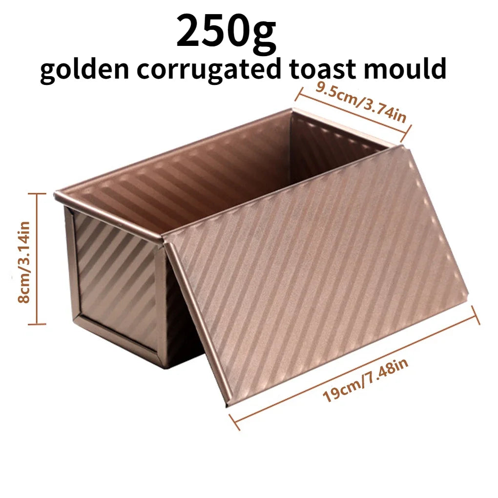 450g Rectangle Loaf Pan Cover Bread Baking Mould