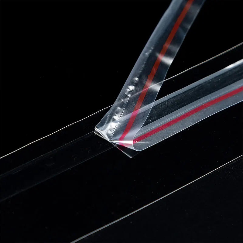 100-500pcs Clear Opp Self Adhesive Bags Transparent Plastic
