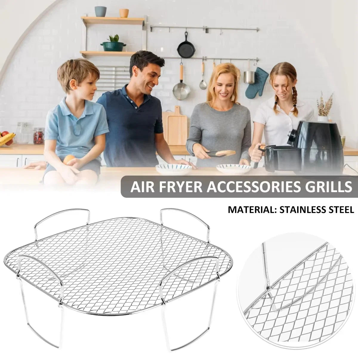 Roasting Rack Compatible Airfryer Dehydrator Bbq Rack Steamer