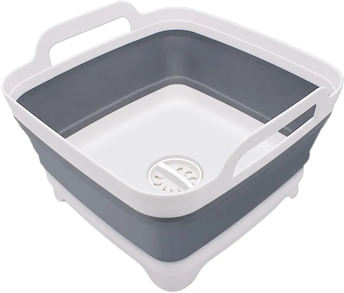 Collapsible Dish Basin Drain Plug Space Saving Outdoor