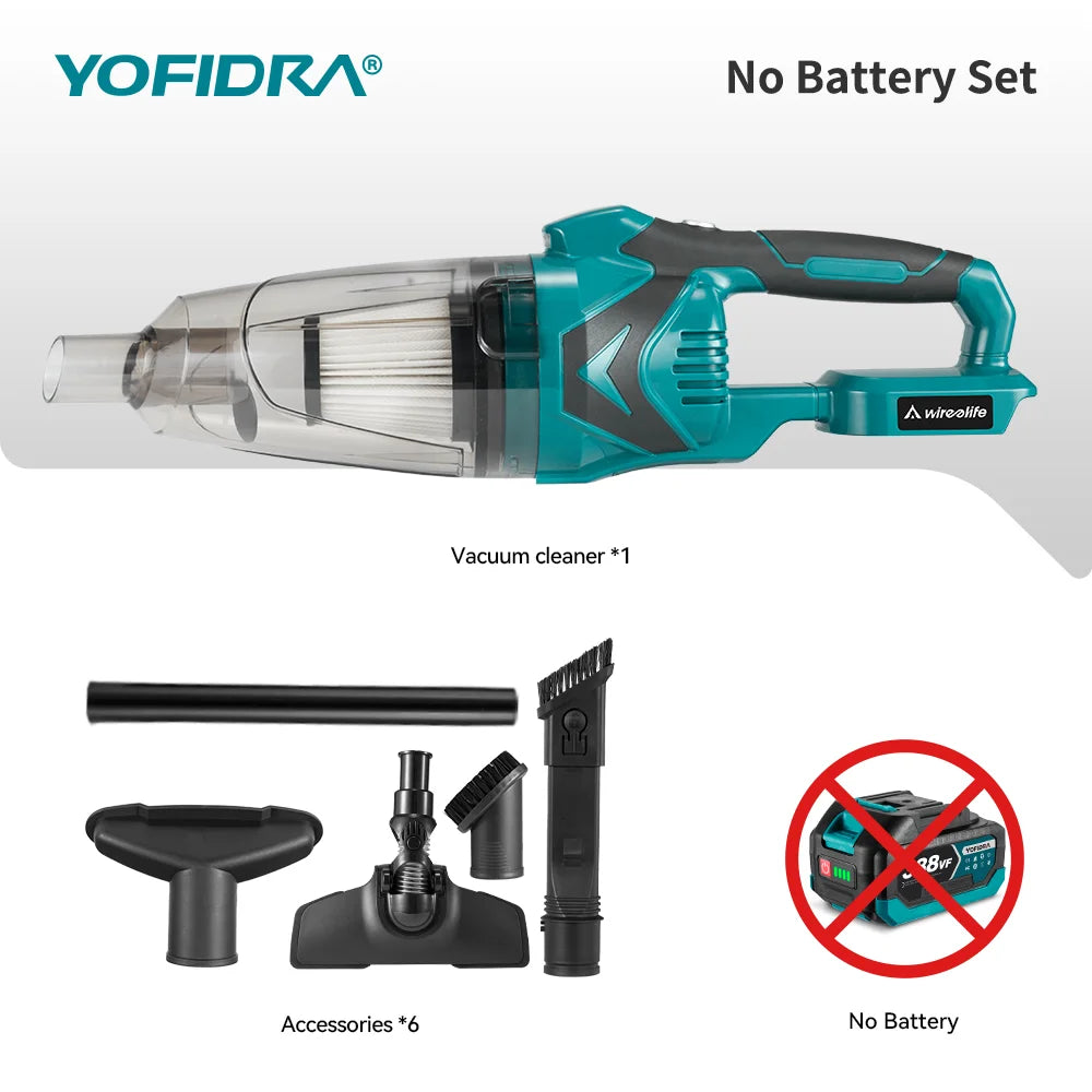 Yofidra In Cordless Handheld Electric Vacuum Cleaner Rechargeable