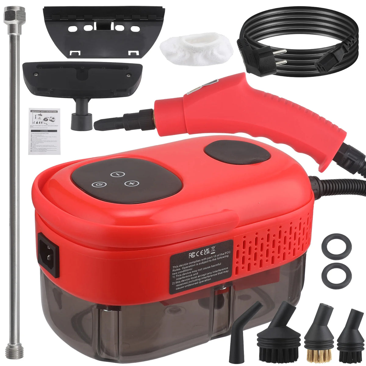 High-Temperature Steam Cleaner 2800w Heavy-Duty Grease & Range