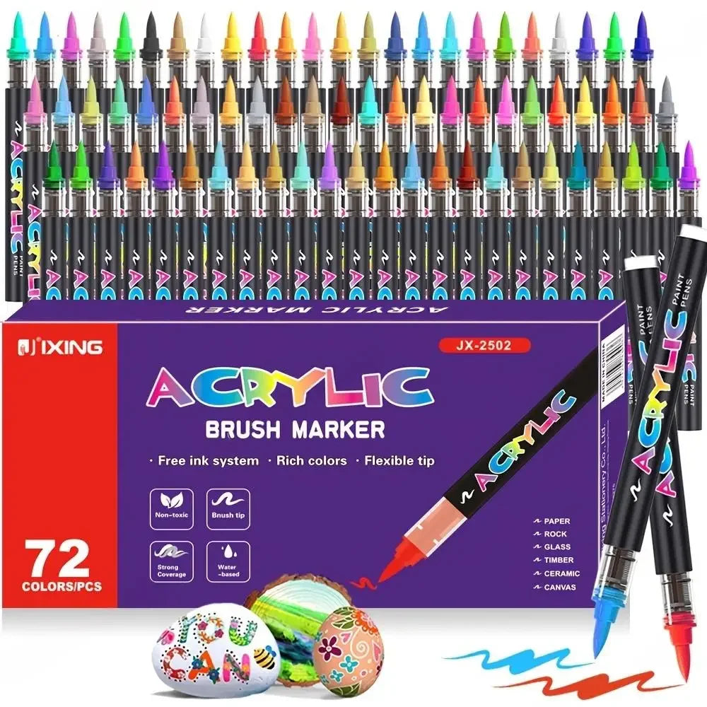 12-418 Colors Brand Upgrade Soft Brush Tip Acrylic