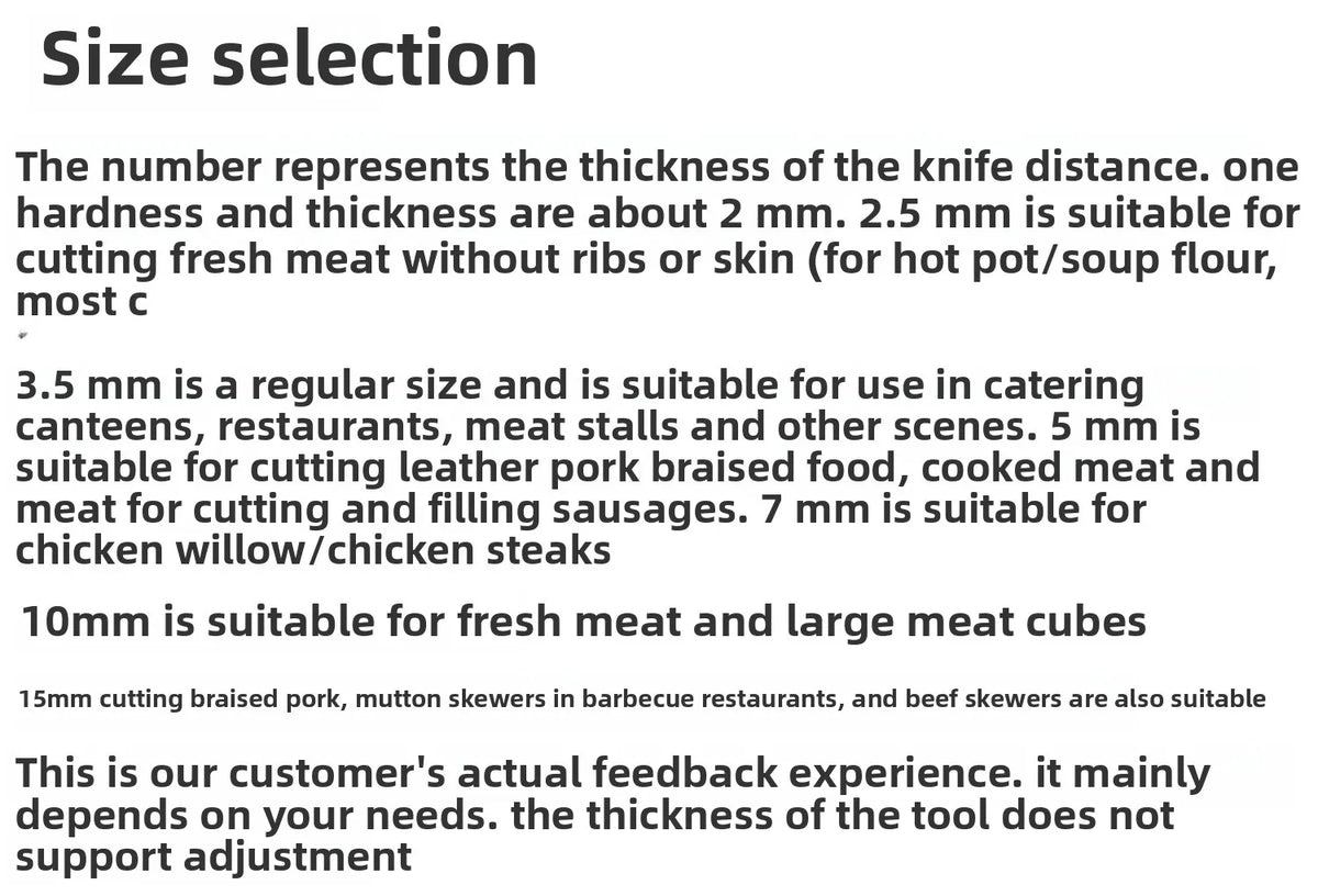 Commercial Slicer Meat Cutter Small Electric Meat Planer