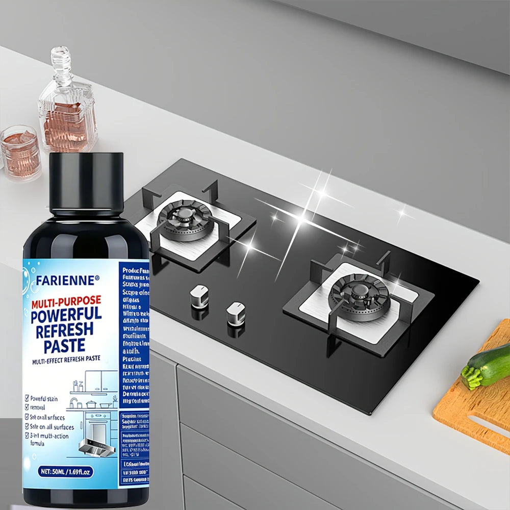 Farienne Multi-Purpose Stovetop Cleaning Paste Removes Burnt