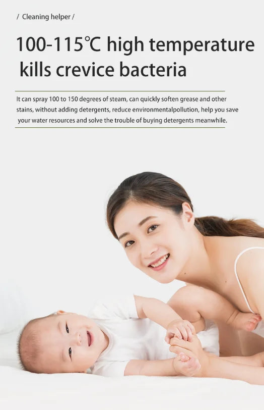High Temperature Steam Cleaner 2600w Sterilization Pressure Jet