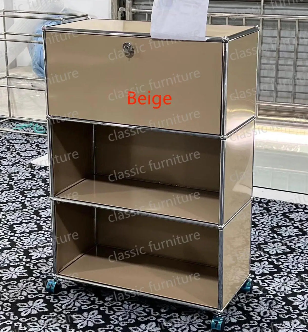 Modular Module Furniture Customized Metal Stainless Steel Cabinet