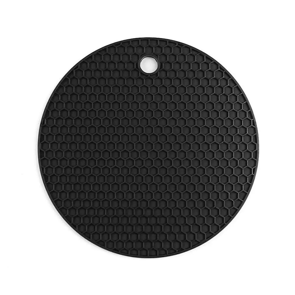 Silicone World Silicone Insulation Pad Round Honeycomb Mat