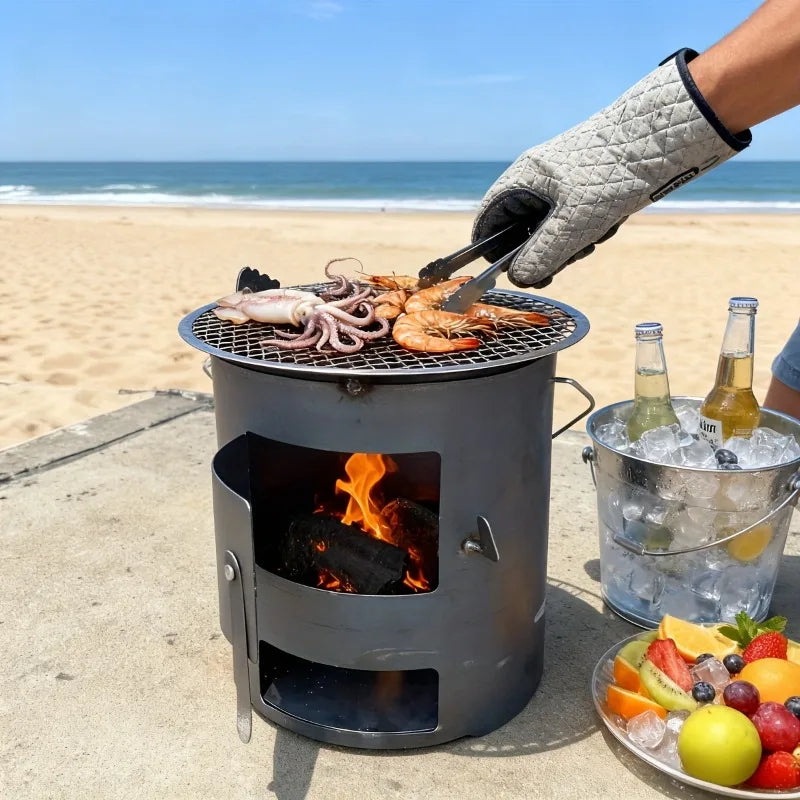 Outdoor Fire Pit Stove Items & Heating Bbq