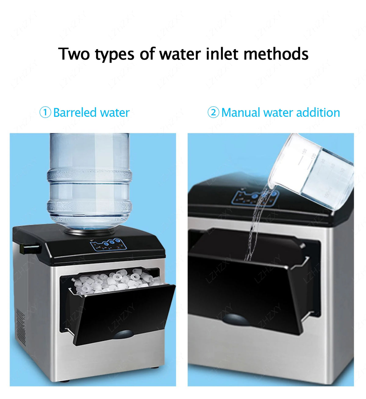 25kg Ice Maker Electric Commercial Ice Cube Maker