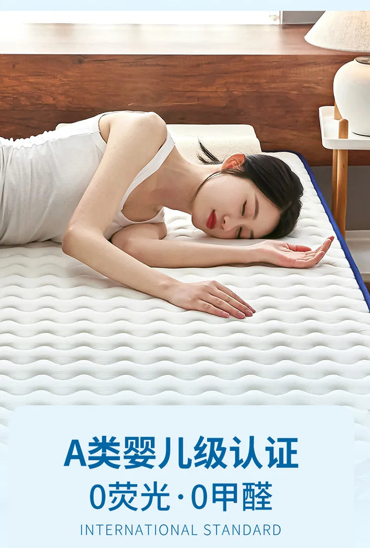 Latex Memory Foam Mattress Soft Pad Bed Bedroom
