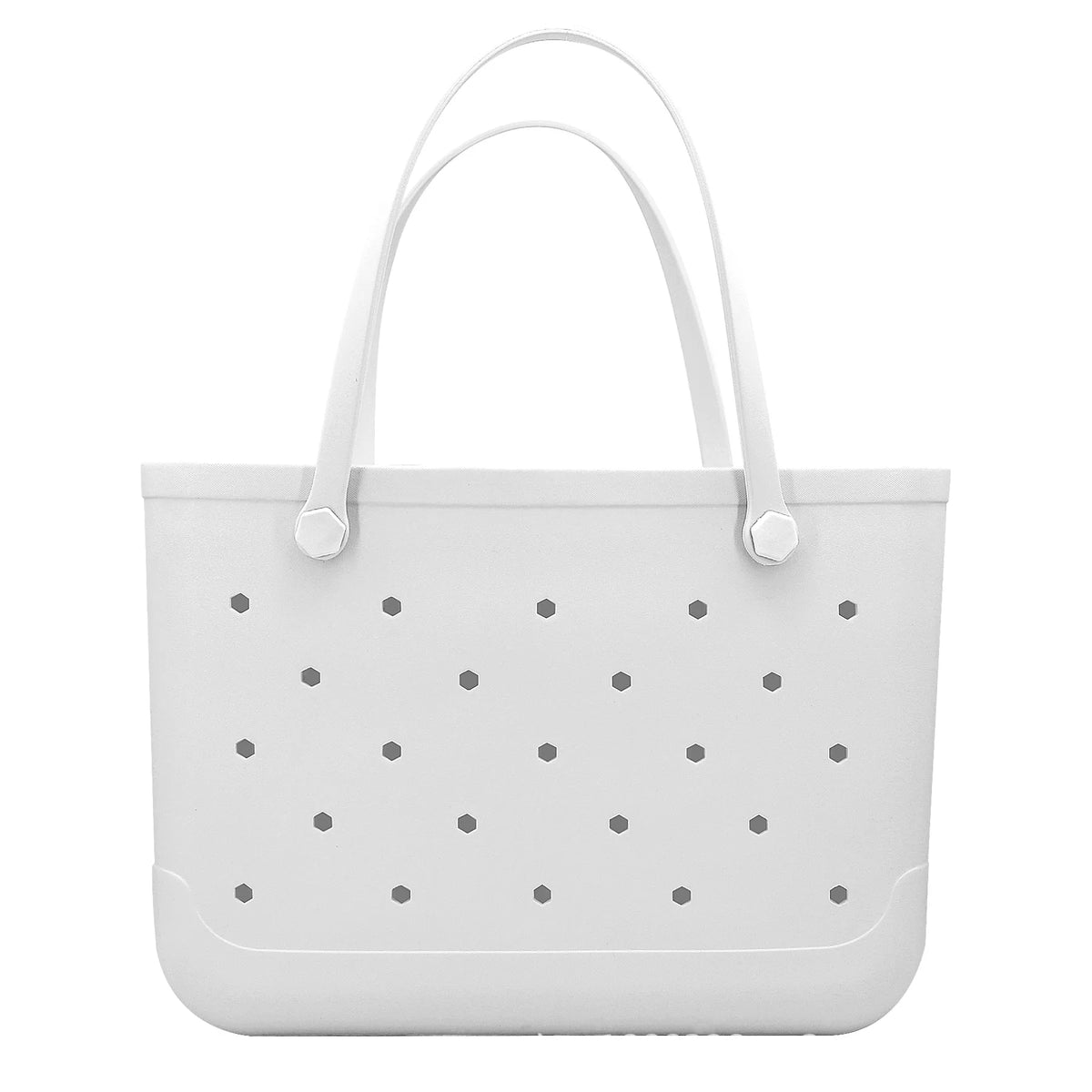 Durable Waterproof Eva Beach Bag Hole Pattern Handheld