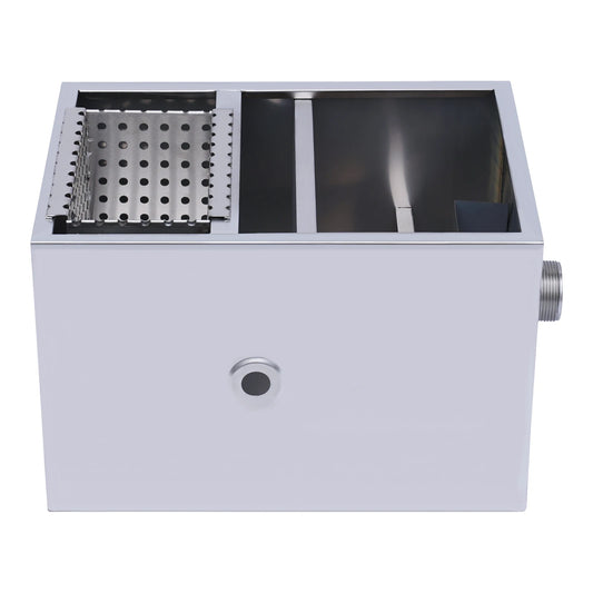 Silver Stainless Steel Grease Trap Interceptor Restaurant Baffles