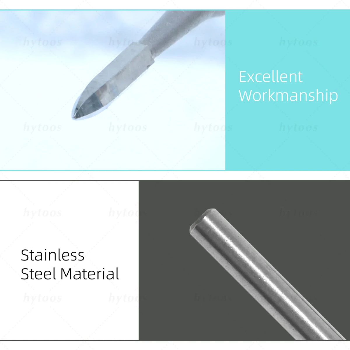 Hytoos Hexagon Carbide Nail Drill Bits Cuticle Cleaner