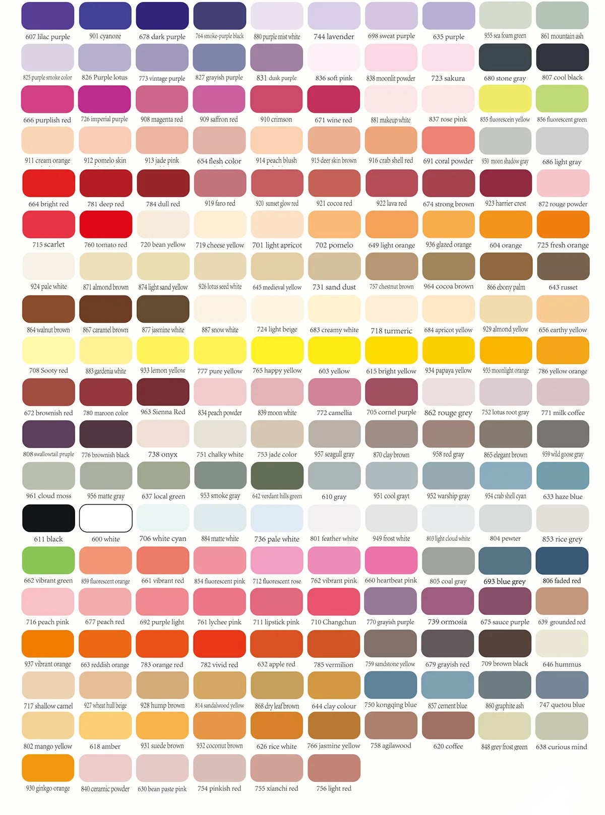 Gn 366 Colors Acrylic Paint Pens Markers Brush