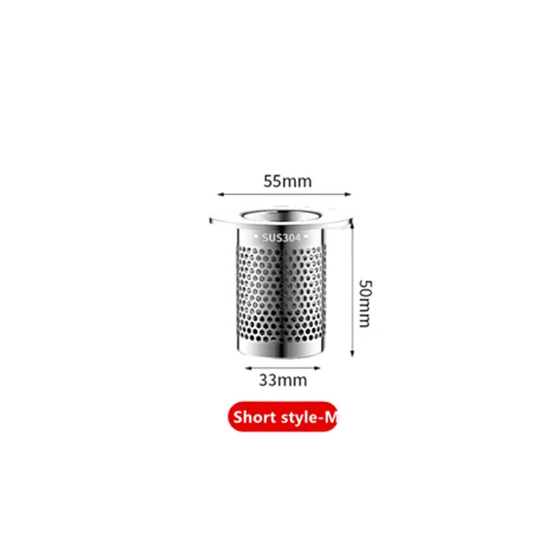 Stainless Steel Sink Filter Mesh Floor Drain Filter
