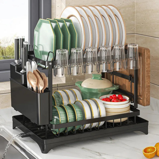 Stainless Steel Dish Rack Hygienic & Residue-Free Drying