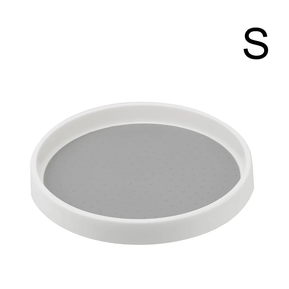 Rotating Organizer Pantry Cabinet Turntable Storage Tray
