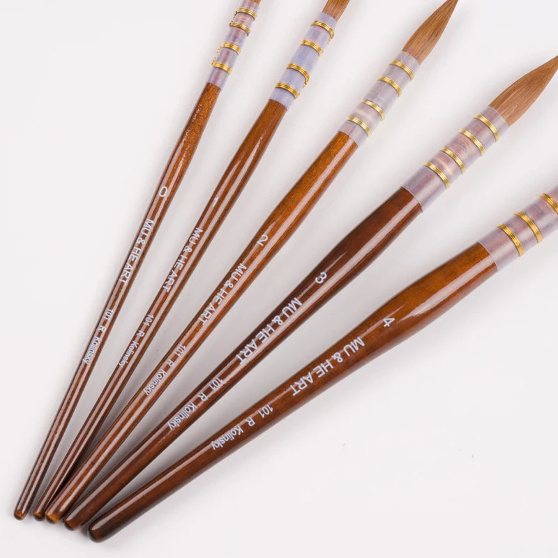 High Quality Kolinsky Sable Hair Mixed Watercolor Painting